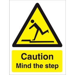 Seco Caution Mind The Step Sign, 150mm x 200mm - 1mm Semi... - Maison & Cuisine Amazon Royaume-Uni à 1.48€