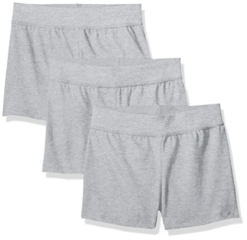 Hanes Little Girls' Jersey Short (Pack of 3), Light Steel... - Mode & Vêtements Amazon France à 29.56€