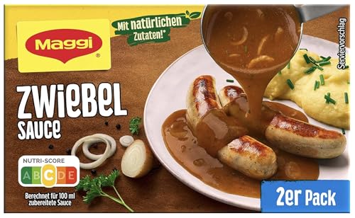Maggi Salsa de cebolla, paquete de 2 (2 x 250 ml) - Épicerie Amazon Espagne à 2.02€