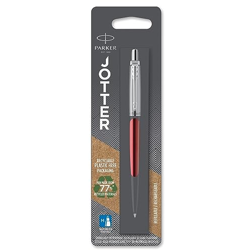 Parker Jotter Ballpoint Pen | Kensington Red | Medium Point... - Sports & Fitness en promo à 10.79€