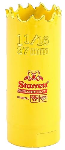 Starrett dch027 – Crown Perf. Bimetal Deep Cut 27 mm. Diam. - Home & Kitchen Amazon UK à 7.21€