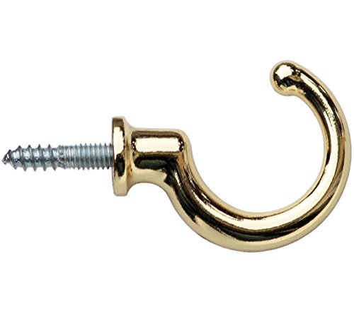 KeyMet Crochet mural à visser en laiton poli en promo à 1€ (-76%) sur Amazon FR