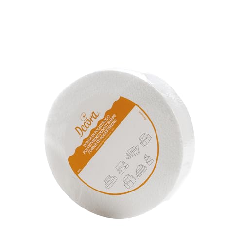 Decora 0173815 Basi tonde in polistirolo ideali per... - Animalerie en promo à 4.80€