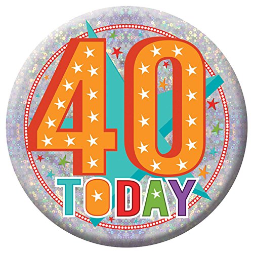 Badge Lge HoloG Hapy 40th BD - Jouets & Jeux Amazon Royaume-Uni à 1.99€