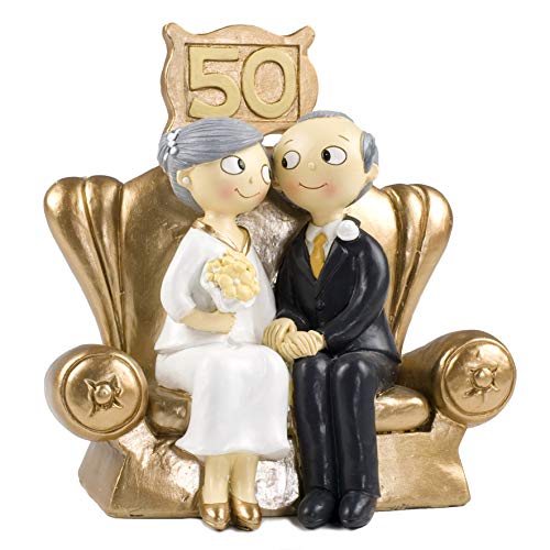 Mopec Pop & Fun – Figurine pour gâteau de Noces d'or, 50... en promo à 24,92€ (-52%) sur Amazon FR
