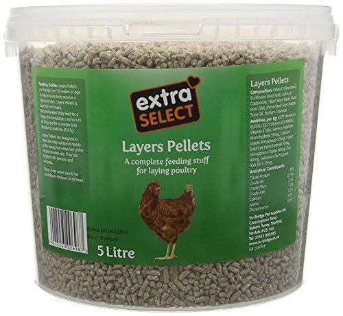 Extra Select Complete Layers Pellets Poultry Feed Tub, 5... - Maison & Cuisine Amazon Royaume-Uni à 5.19€