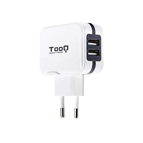 TooQ Chargeur Mural AATCAT0150 USB x 2 17W Blanc - High-Tech & Électronique en promo à 6.29€