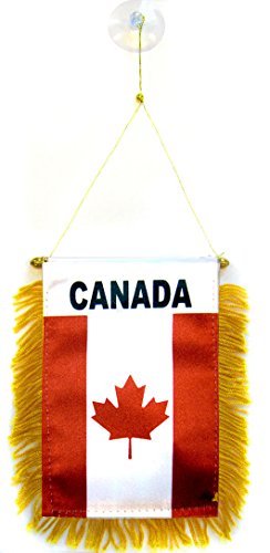 AZ FLAG - Canada Mini Banner - 6'' x 4'' - 100% Polyester... - Auto & Moto Amazon Royaume-Uni à 2.21€