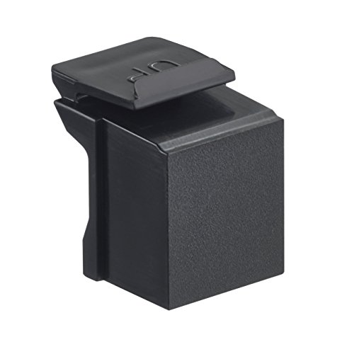 Leviton 41084-BE Blanko-Quickport-Einsatz, 10 Stück, schwarz - High-Tech & Électronique Amazon Allemagne à 15.09€