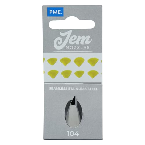 JEM PME NZ104 Mittelgroße Spritztülle Nr. 104 für...