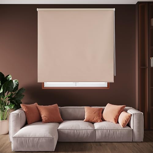 Blindecor Draco Store Enrouleur Opaque - Marron clair, 160... en promo à 41,44€ (-52%) sur Amazon FR