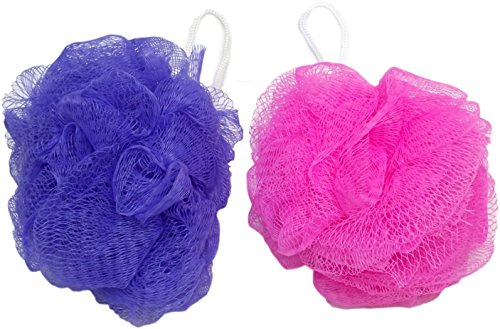 Exfoliating Bath & Shower Body Puff Scrunchie assorted... - Sports & Fitness en promo à 1.26€