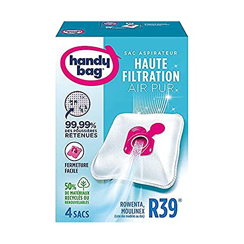 Handy Bag Staubsaugerbeutel, für Staubsauger Rowenta... - Maison & Cuisine Amazon Allemagne à 4.40€