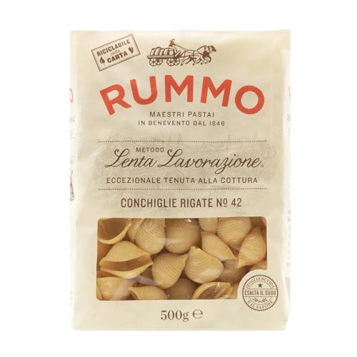 Rummo Conchiglie Rigate No.42, 500g - Épicerie Amazon Espagne à 1.45€