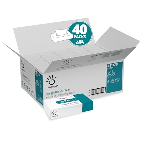 Papernet 411173 Dissolvetech Face Wipes, Pure Cellulose, 2... - Sports & Fitness Amazon Royaume-Uni à 9.99€