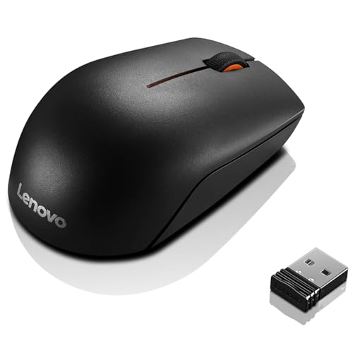 Lenovo 300 Wireless Compact Mouse - Black - High-Tech & Électronique Amazon Royaume-Uni à 7.99€