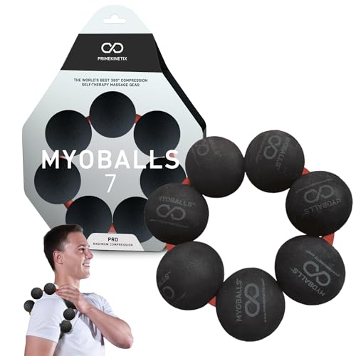 MyoBalls Unisex – Erwachsene Pro 7 Gymnastikball, schwarz, 7 - Deal du jour à 20.00€