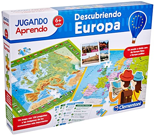 Clementoni Descubriendo Europa, Juego Educativo a Partir de... - Jouets & Jeux en promo à 5.09€