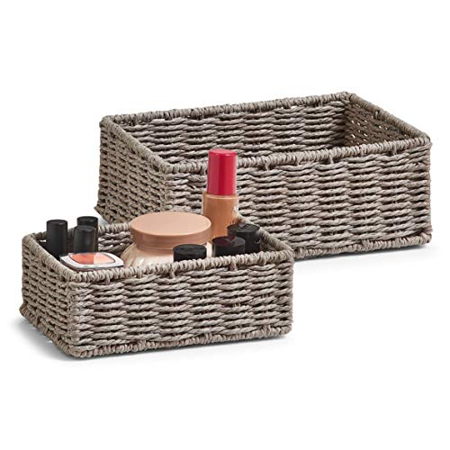 Zeller 18095 Cestita de Almacenamiento, Cardboard, Gris... - Auto & Motorcycle Amazon Spain à 13.49€