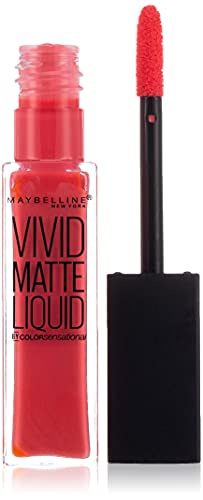 Maybelline LIP CS Vivid Matte 20 Coral Courage - Beauté & Parfums Amazon Royaume-Uni à 0.75€