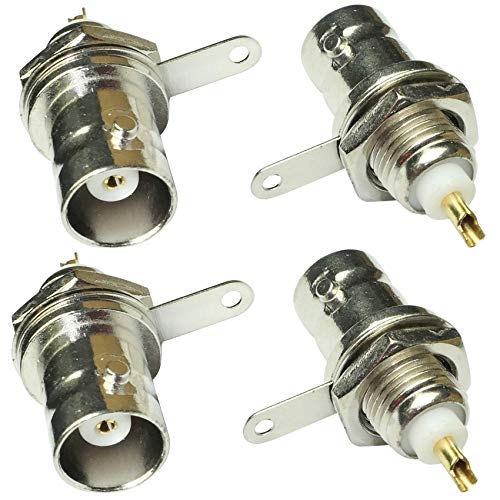 Aerzetix - Connettore BNC femmina da saldare, 4 pezzi - Sports & Fitness Amazon Italie à 2.00€