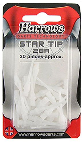 Harrows 30 Puntas de Nailon Star Tip 2BA, Color Blanco - Beauté & Parfums Amazon Espagne à 2.00€