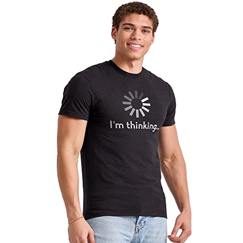 Hanes Essentials Short Sleeve Graphic tee Camiseta, Negro... - Amazon Espagne à 13.90€