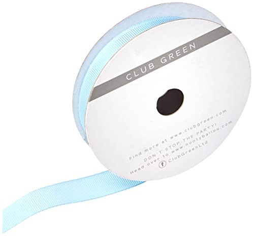CLUB GREEN GROSGRAIN RIBBON DUCK EGG BLUE 16MMX10M, Fabric... - Jardin & Extérieur Amazon Royaume-Uni à 2.12€