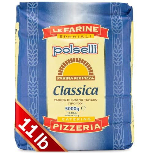 POLSELLI KLASSISCHES MEHL TYP 00 PIZZA KG.5 - Épicerie Amazon Allemagne à 7.59€