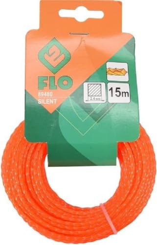 FLO 89480-Tronchese per erba linea 2,4 mm x 15 m/silenzio... - Amazon Italy à 6.70€