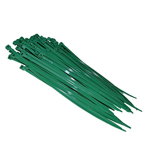 Wurko 200334 - Pack de 100 Bridas (3.6-200 mm) Color Verde - Bricolage & Outils Amazon Espagne à 1.54€