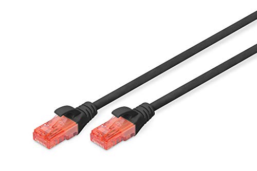 DIGITUS LAN Kabel Cat 6 - 0,5m - CCA Netzwerkkabel Mit RJ45... - High-Tech & Électronique en promo à 0.84€