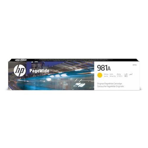 HP 981A Cartouche Jaune Authentique (J3M70A), Noir - Auto & Moto Amazon France à 72.74€