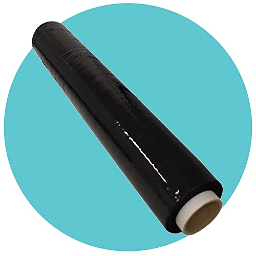 Triplast 500mm Heavy Duty Black Pallet Stretch Wrap - Extra... - Amazon Royaume-Uni à 53.54€