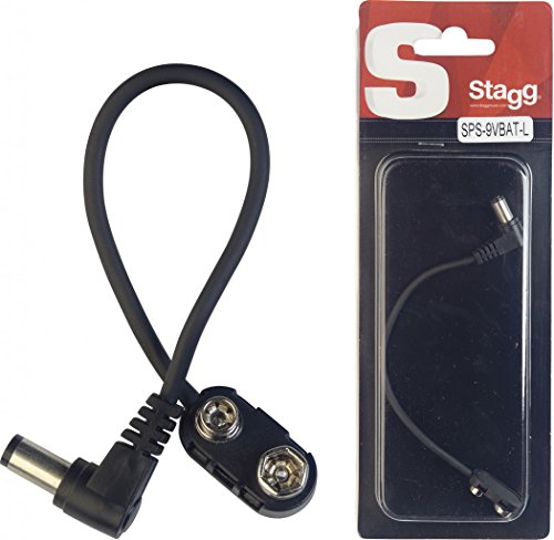 Stagg SPS-9VBAT - Connecteur de pile 9V - pédale d'effet - Musique & Instruments Amazon France à 8.90€