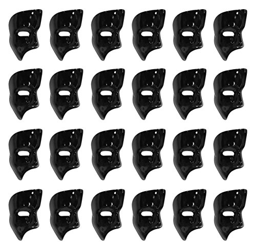 Beistle 60820-BK Phantom Masks (24 Pack), Black - Amazon Royaume-Uni à 28.74€