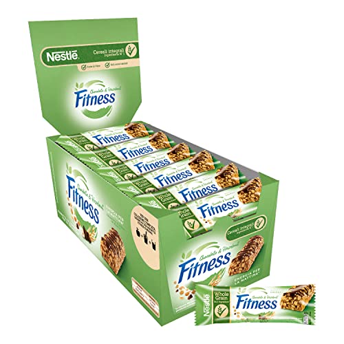 FITNESS Chocolate Hazelnut Barrette Cereali Integrali con... - Sports & Fitness en promo à 8.99€