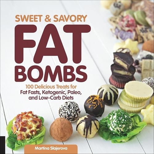 Sweet & Savory Fat Bombs: 100 Delicious Treats for Fat... - Animalerie Amazon Royaume-Uni à 2.99€