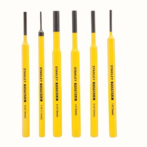 Stanley fmht75077 FatMax punzones, 6 piezas - Bricolage & Outils Amazon Espagne à 33.30€