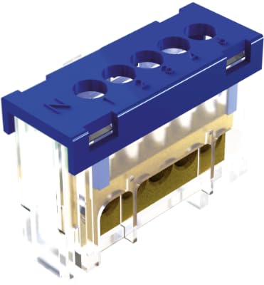 Solera 105N - Terminal Neutro N 5x6 mm². Color azul. - Maison & Cuisine Amazon Espagne à 1.52€