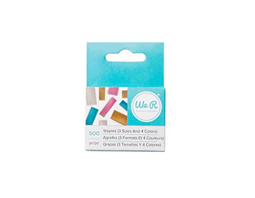 We R Memory Keepers Multi Pack 500pc Grapas Magnetic Staple... - High-Tech & Électronique Amazon Espagne à 33.44€