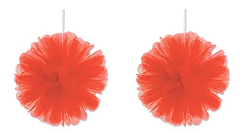 Beistle 54940-R Lot de 2 Boules de Tulle Rouge 20,3 cm - Loisirs Créatifs Amazon France à 36.53€