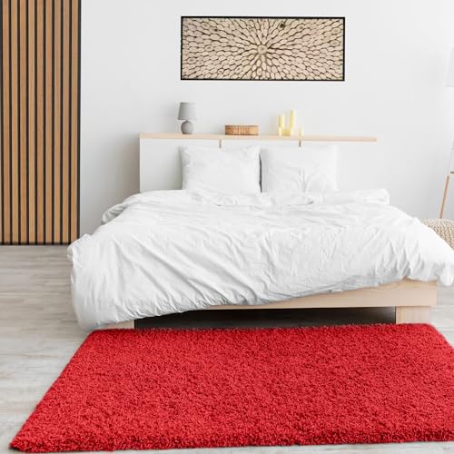 VIMODA Prime Shaggy Hochflor Langflor Teppich Einfarbig... - Maison & Cuisine Amazon Allemagne à 20.00€