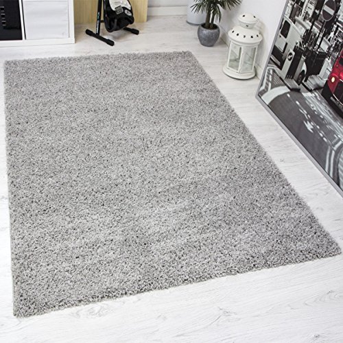 VIMODA Prime Shaggy Teppich Grau Hochflor Langflor Teppiche... - Maison & Cuisine Amazon Allemagne à 15.99€
