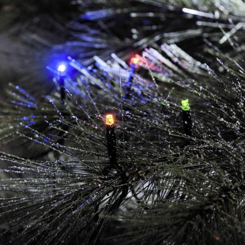 Konstsmide 3612-500 LED catena luminosa, in plastica, nero - Animalerie en promo à 11.12€