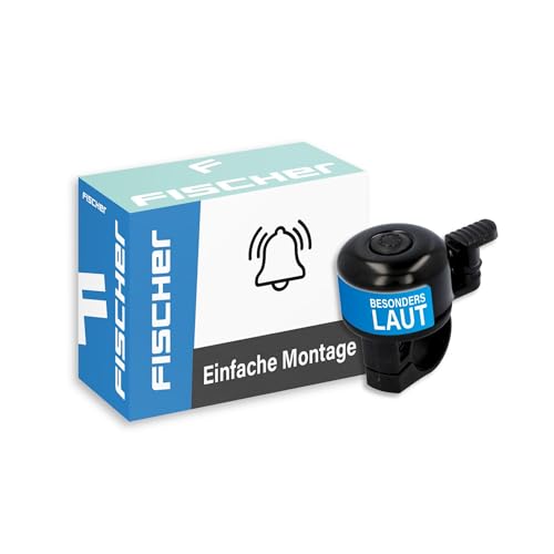 FISCHER Mini Bicycle Bell, Black, One Size (Package may... - Sports & Fitness en promo à 2.38€