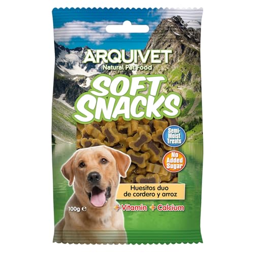 Arquivet Soft Snacks para Perro Huesitos Duo de Cordero y... - Amazon Espagne à 1.94€