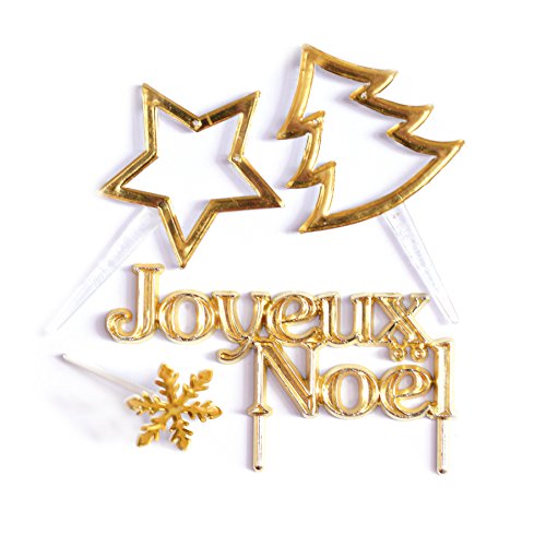 ScrapCooking 3700392450090 Christmas Cake Accessories, Gold - Tech & Electronics Amazon UK à 8.95€
