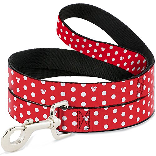 Buckle-Down Pet Leash - Minnie Mouse Polka Dot/Mini... - Animalerie Amazon Royaume-Uni à 5.93€