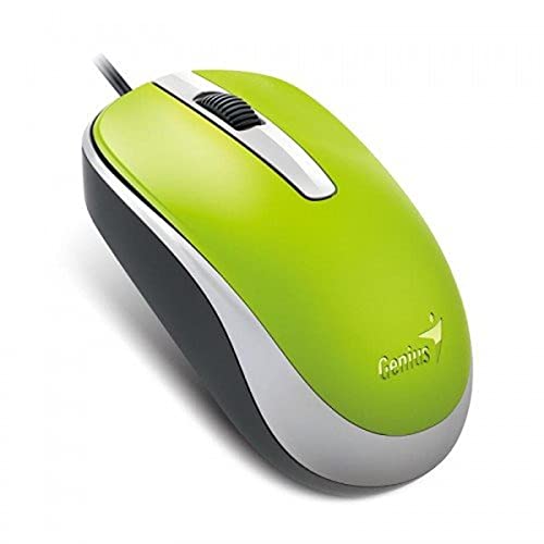 GENIUS RATONÃ‚ DX-120 USB Optico Verde - High-Tech & Électronique Amazon Espagne à 5.18€